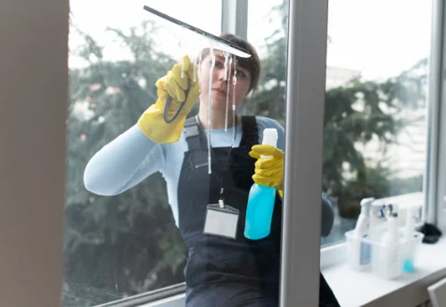Nettoyage de vitres intérieures et extérieures à Flammerans